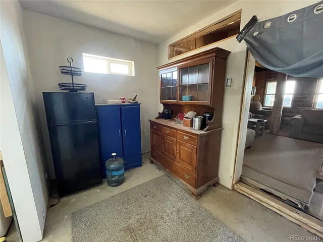 a view of a storage & utility room