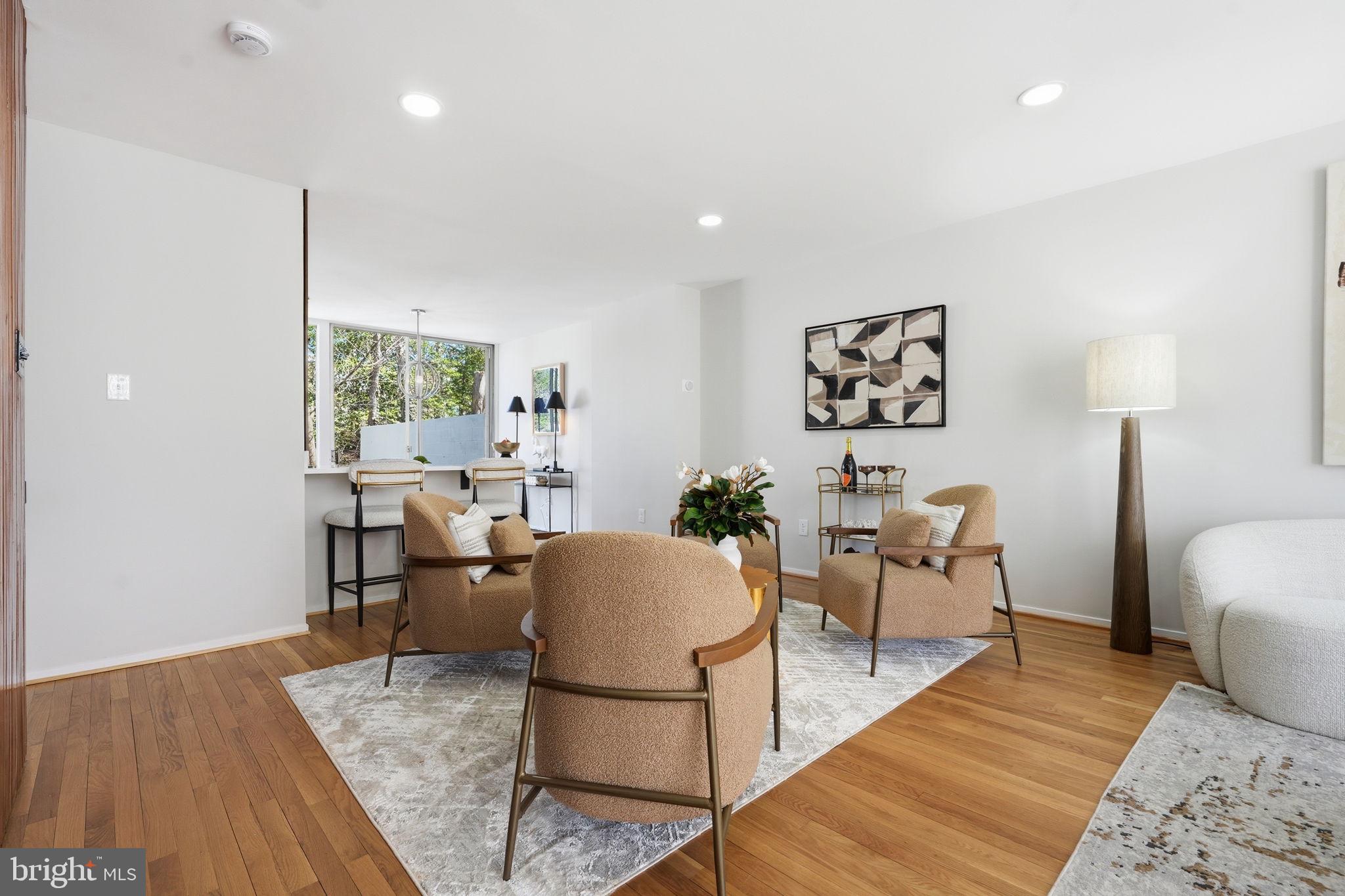 11526 Maple Ridge Road Reston, VA 20190 - Photo 12 of 52 Open living space with room to gather