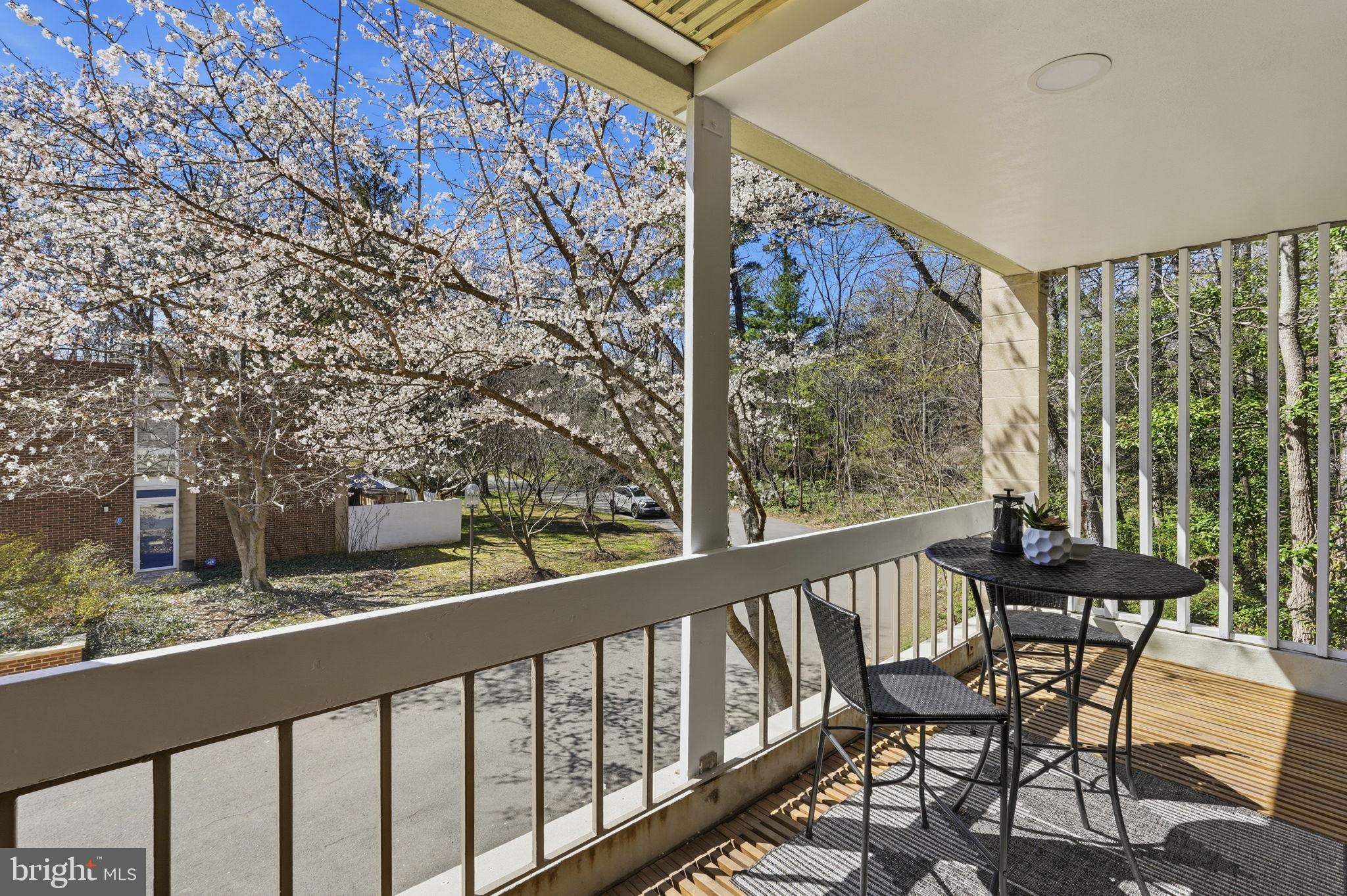 11526 Maple Ridge Road Reston, VA 20190 - Photo 22 of 54 Relax on the covered balcony