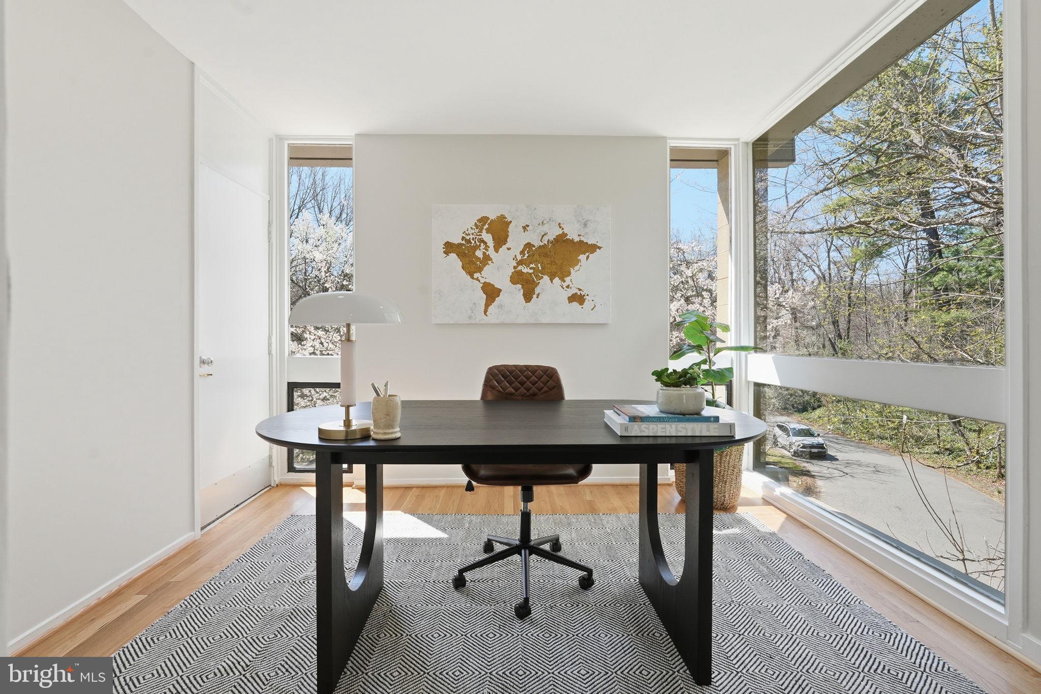 11526 Maple Ridge Road Reston, VA 20190 - Photo 43 of 52 Versatile bedroom #3 w/a peaceful, natural setting