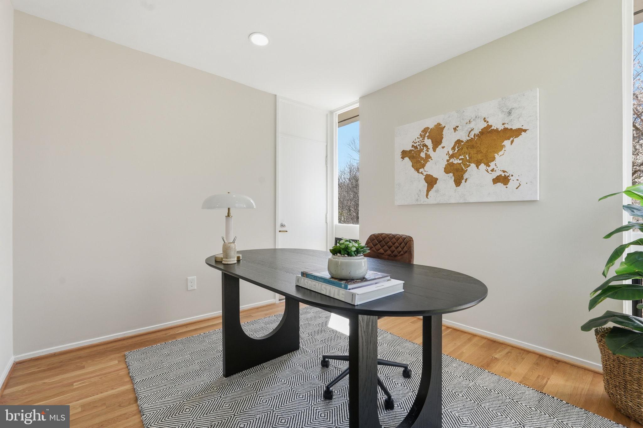 11526 Maple Ridge Road Reston, VA 20190 - Photo 43 of 54 Bedroom #3 is a flexible space w/balcony access