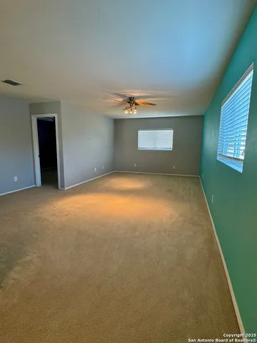 an empty room with a empty space