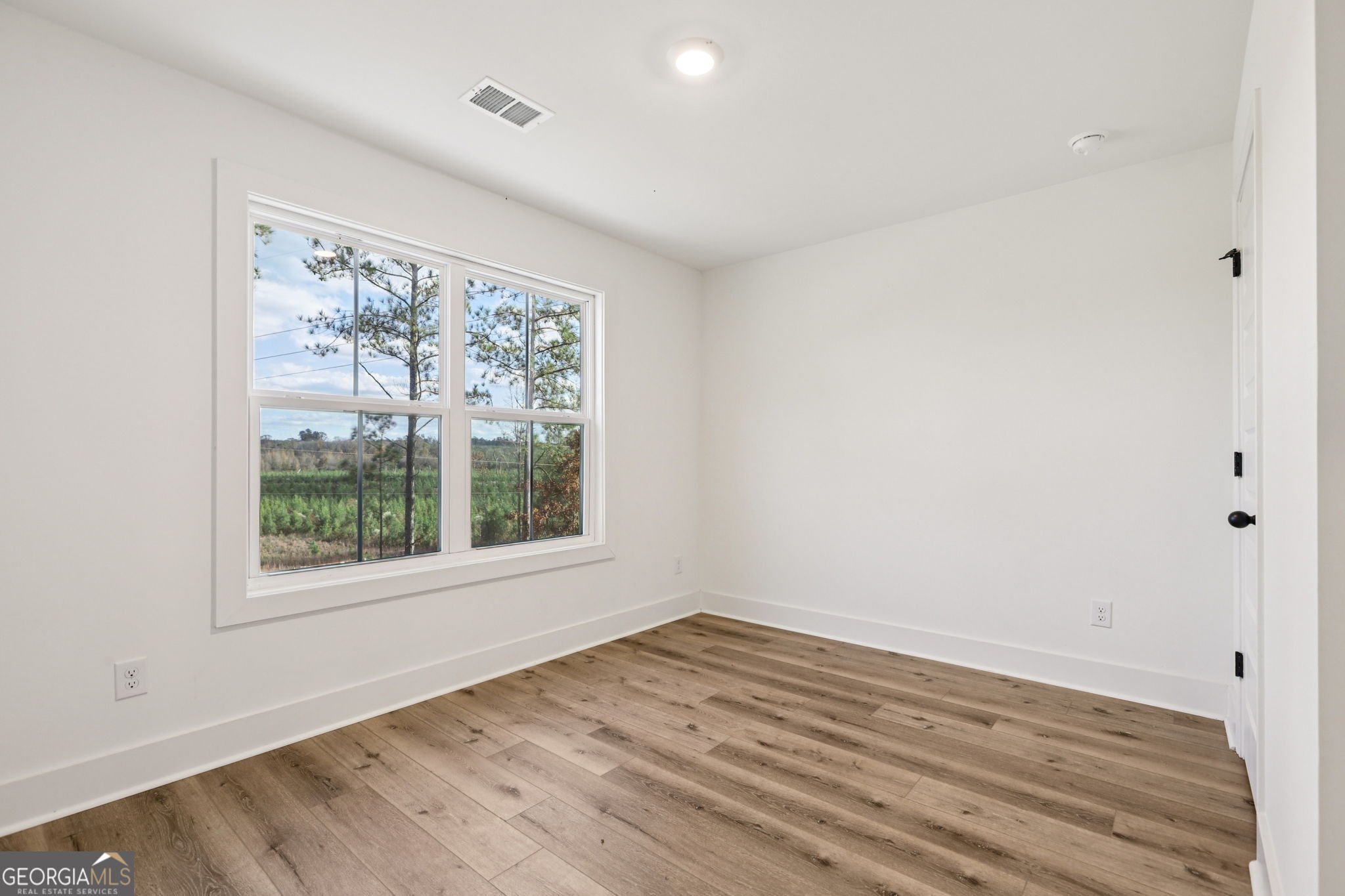 779 Millen Road Monticello, GA 31064 - Photo 34 of 52 wooden floor in an empty room with a window