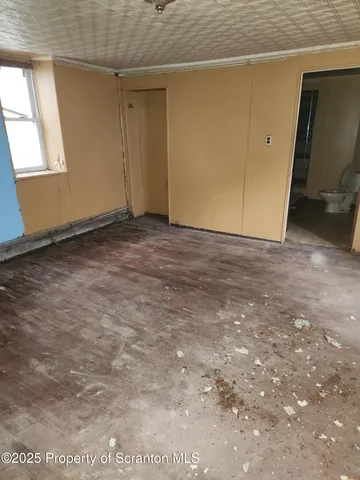 a view of empty room