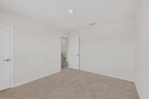 a view of empty room