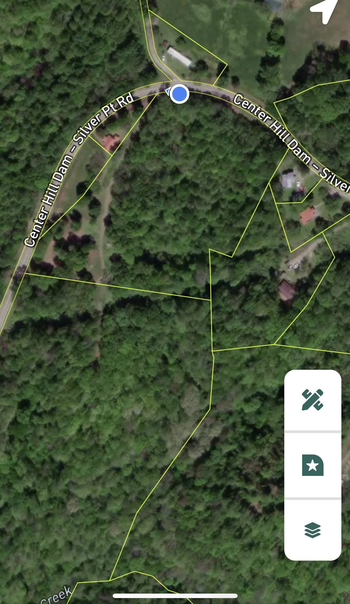 14776 Center Hill Dam Road Silver Point, TN 38582 - Photo 3 of 16 a bird view of a garden