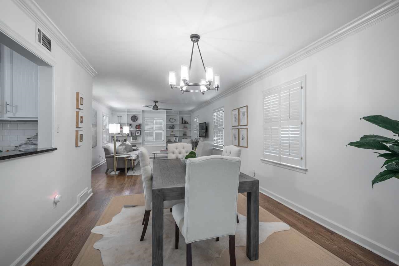 154 North Rose Road Memphis, TN 38117 - Photo 6 of 23 a view of a dining room with furniture and window