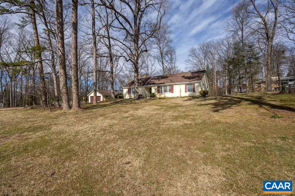 1644 St Annes Road Charlottesville, VA 22901 - Photo 45 of 58 a view of a yard with trees