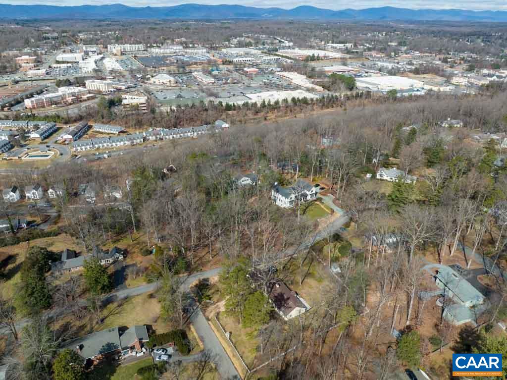 1644 St Annes Road Charlottesville, VA 22901 - Photo 56 of 58 an aerial view of residential houses with outdoor space