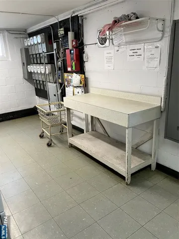 a view of storage and utility room