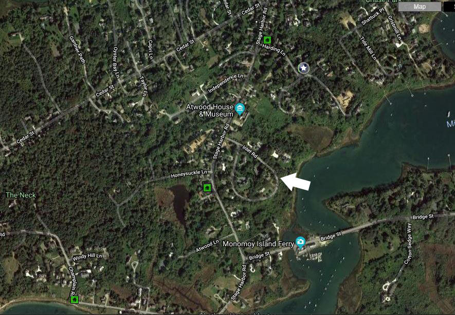 70 Inlet Road Chatham, MA 02633 - Photo 5 of 35 a view of a tree in a lake