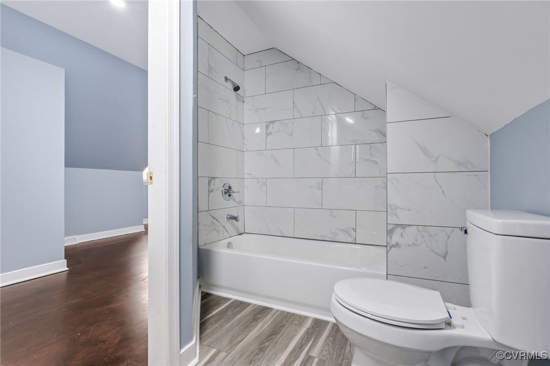 9232 Groomfield Road Chesterfield, VA 23236 - Photo 32 of 50 a bathroom with a toilet and a shower