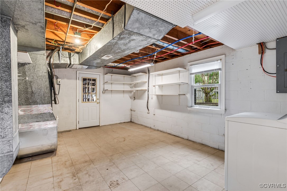9232 Groomfield Road Chesterfield, VA 23236 - Photo 37 of 50 a view of a room with racks on the wall