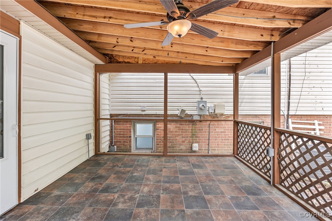 9232 Groomfield Road Chesterfield, VA 23236 - Photo 42 of 50 a view of a porch with wooden floor
