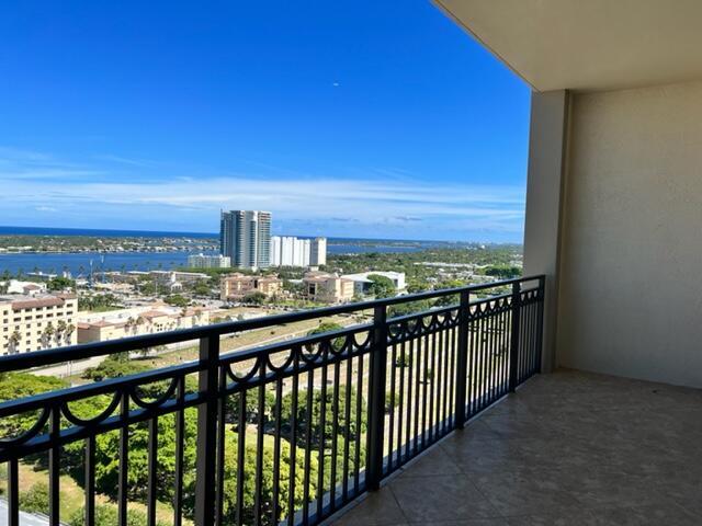 550 Okeechobee Boulevard, Unit MPH02 West Palm Beach, FL 33401 - Photo 21 of 32 a view of city from balcony