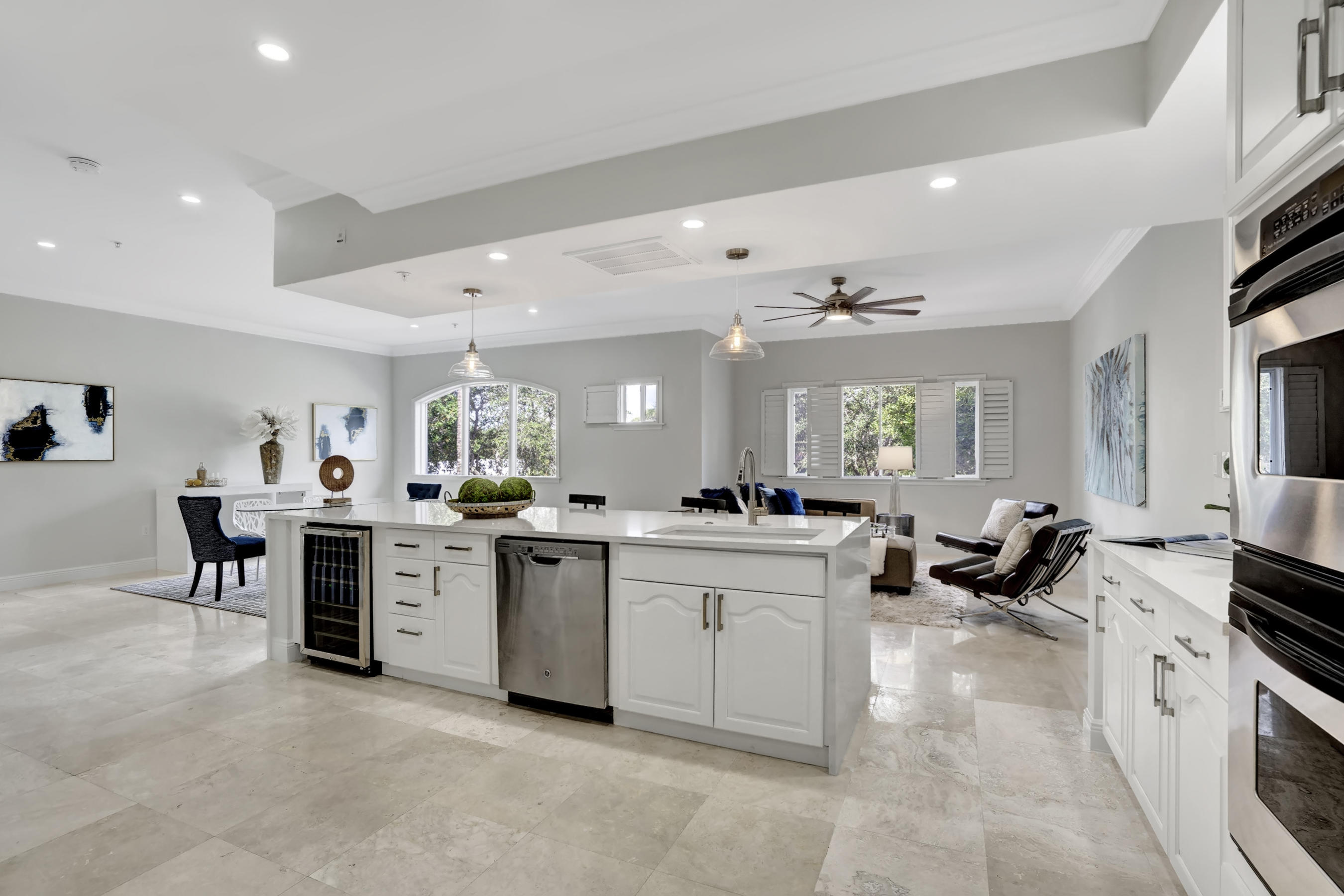 486 East Boca Raton Road Boca Raton, FL 33432 - Photo 14 of 33 KITCHEN, FAMILY, DINING