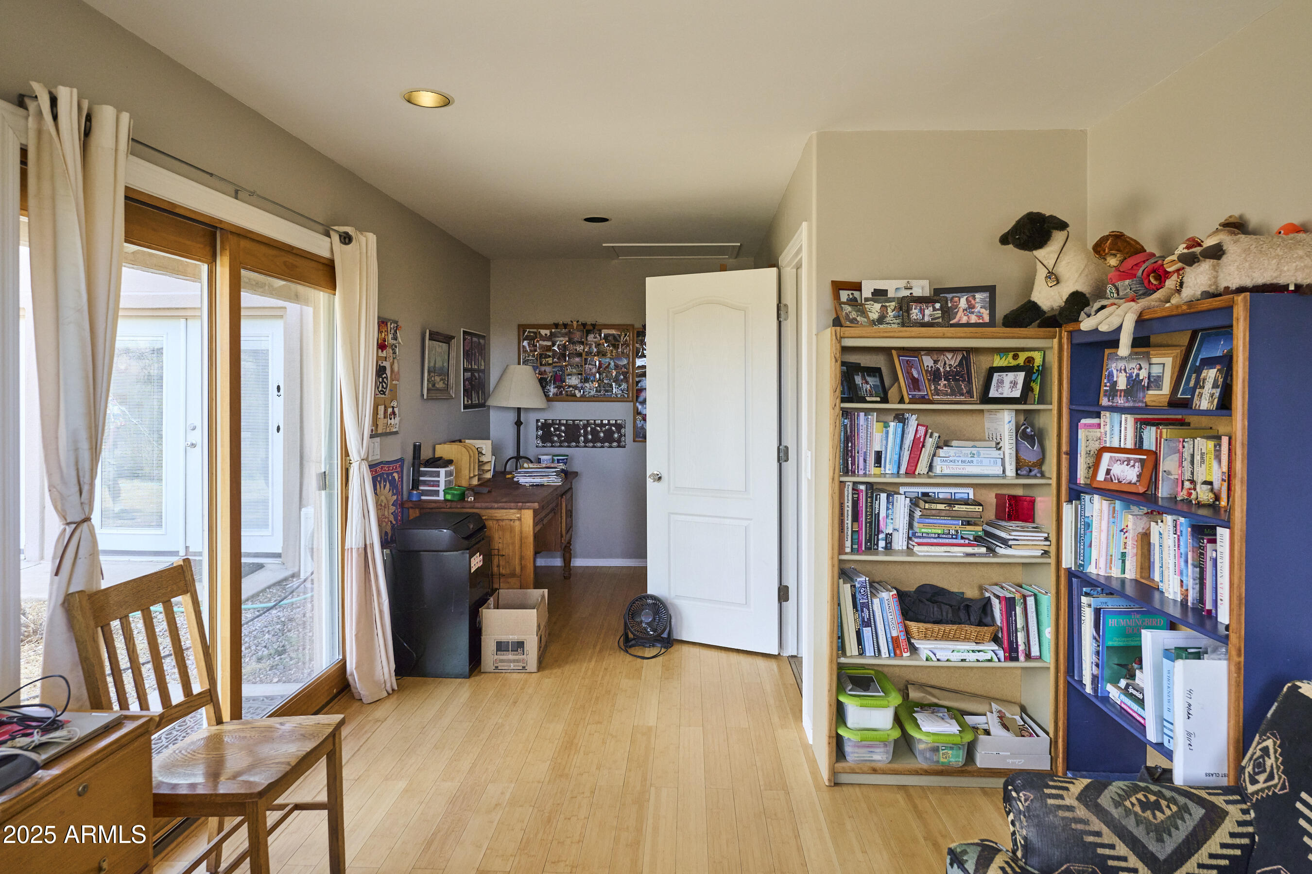 Undisclosed Address Bisbee, AZ 85603 - Photo 39 of 78 a view of a workspace with furniture and toys
