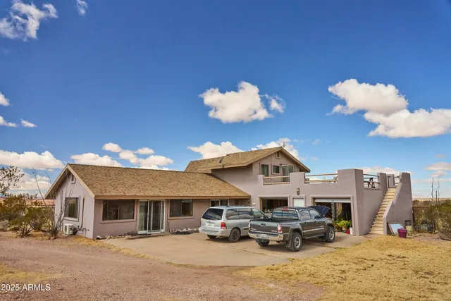 a view of a terrace with a lake view