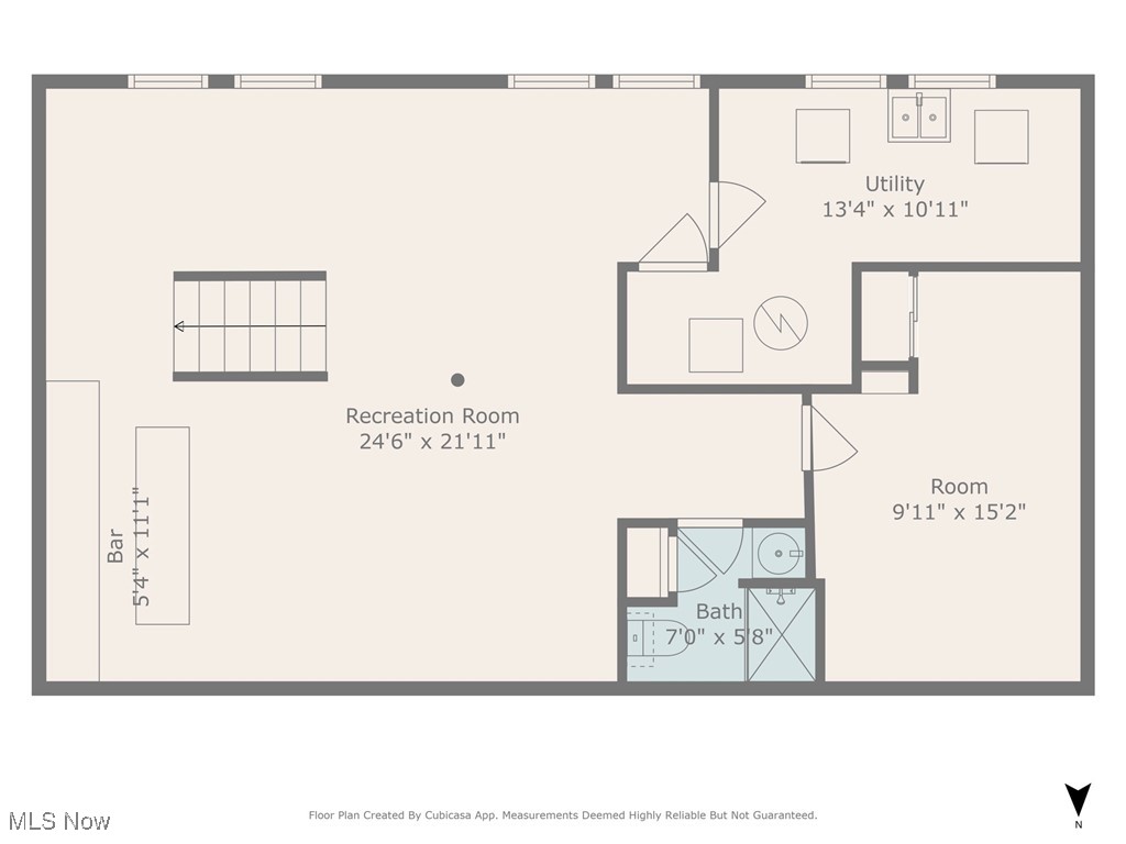 2651 Dentzler Road Parma, OH 44134 - Photo 35 of 35 Lower Level Floor Plan