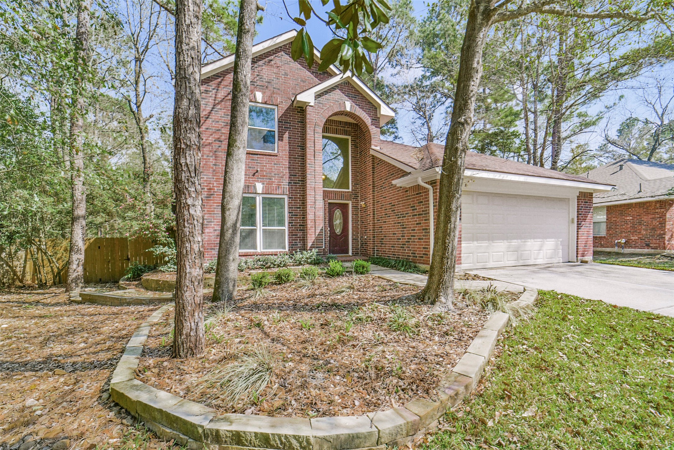 38 Tallow Hill Place Spring, TX 77382 - Photo 38 of 50 a view of a house with brick walls