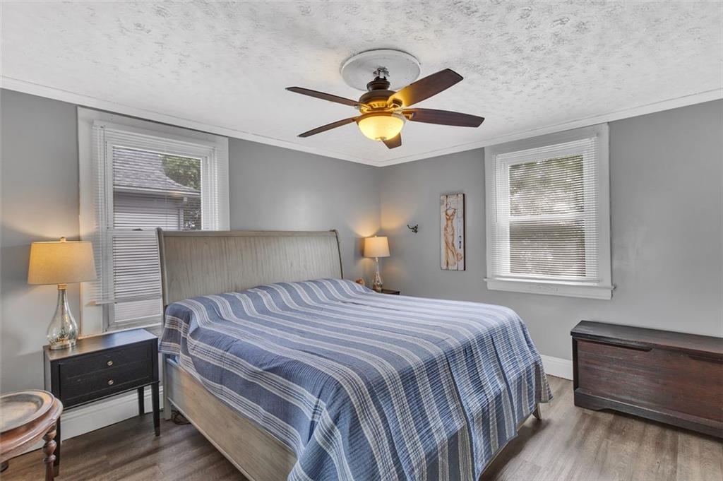 416 Vermont Avenue Rochester, PA 15074 - Photo 16 of 29 Primary bedroom with updated flooring.
