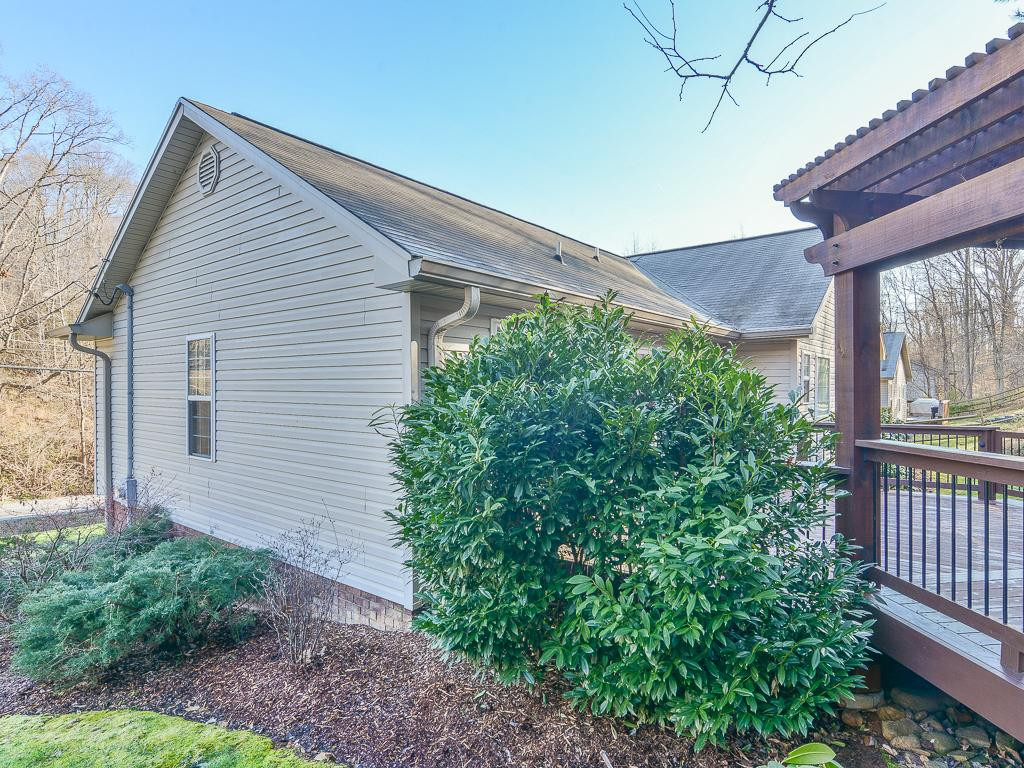 1005 Cherokee Road Johnson City, TN 37604 - Photo 33 of 35 Hedge provides privacy on deck