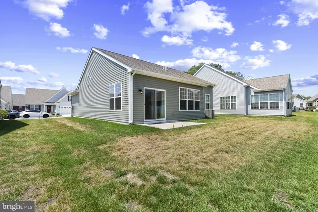 a backyard of a house