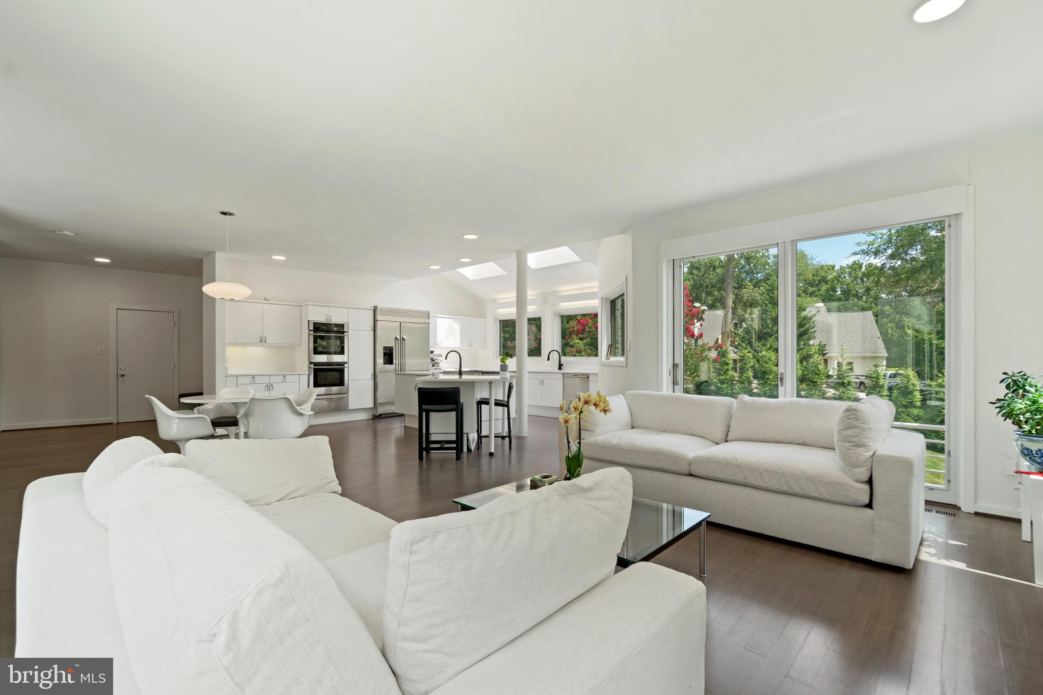 7545 Potomac Fall Road McLean, VA 22102 - Photo 21 of 56 Family Room off of kitchen w/fireplace