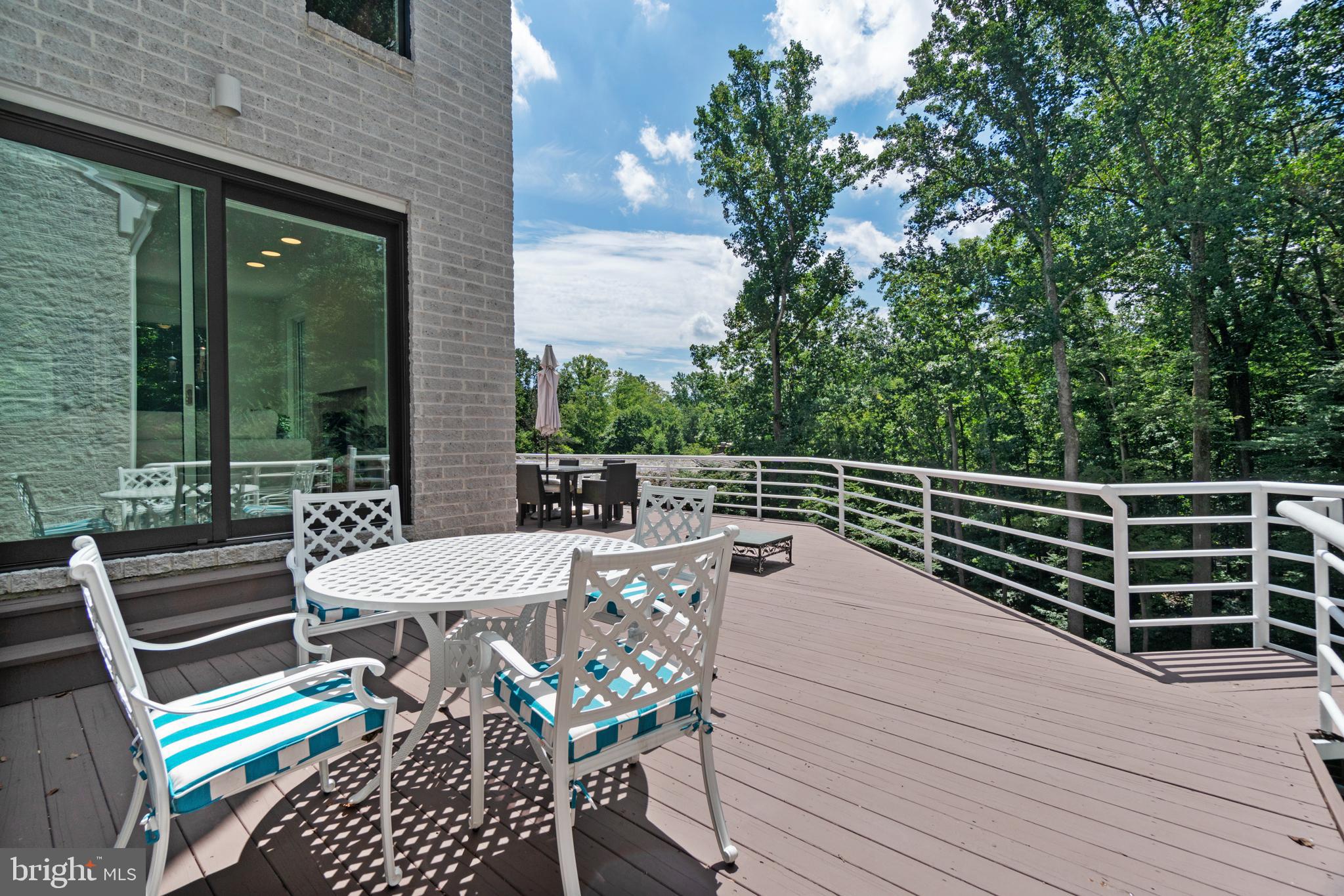 7545 Potomac Fall Road McLean, VA 22102 - Photo 53 of 56 Main level deck