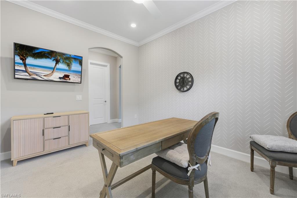 19074 Elston Way Estero, FL 33928 - Photo 32 of 50 a view of a workspace with furniture