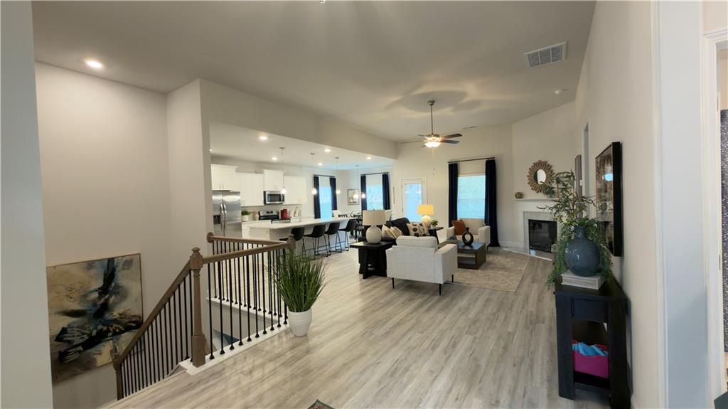 620 Bald Ridge Circle Demorest, GA 30535 - Photo 3 of 43 a view of a living room and dining room