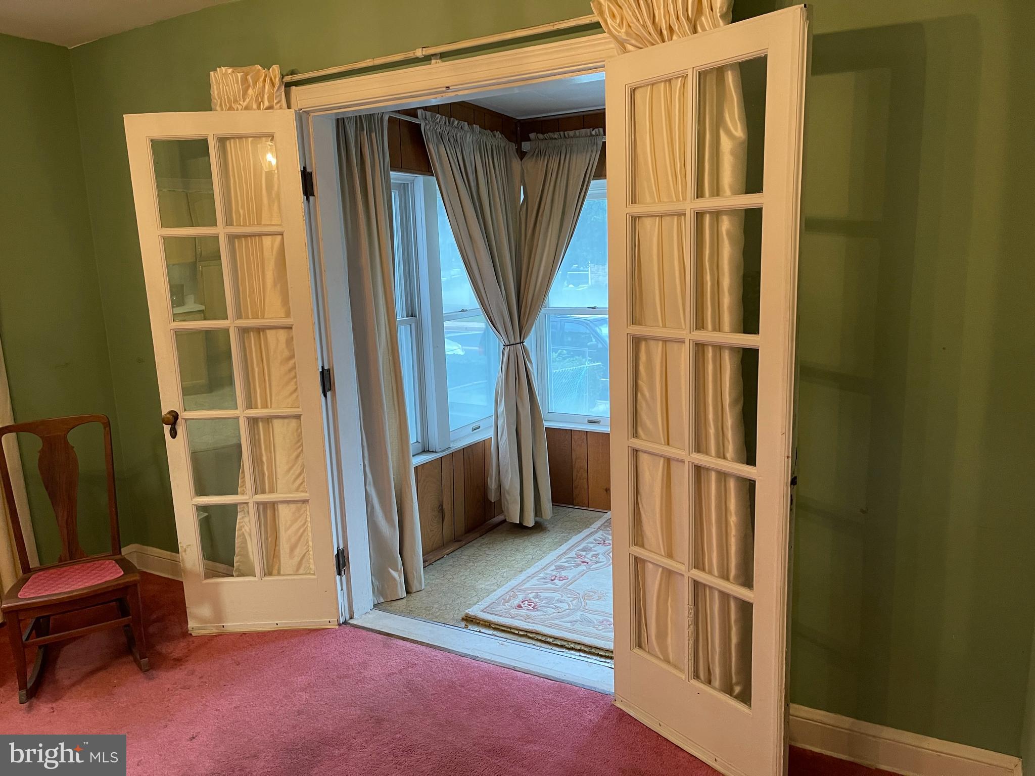 8003 Old Harford Road Baltimore, MD 21234 - Photo 19 of 74 French Doors Leading to Sunroom
