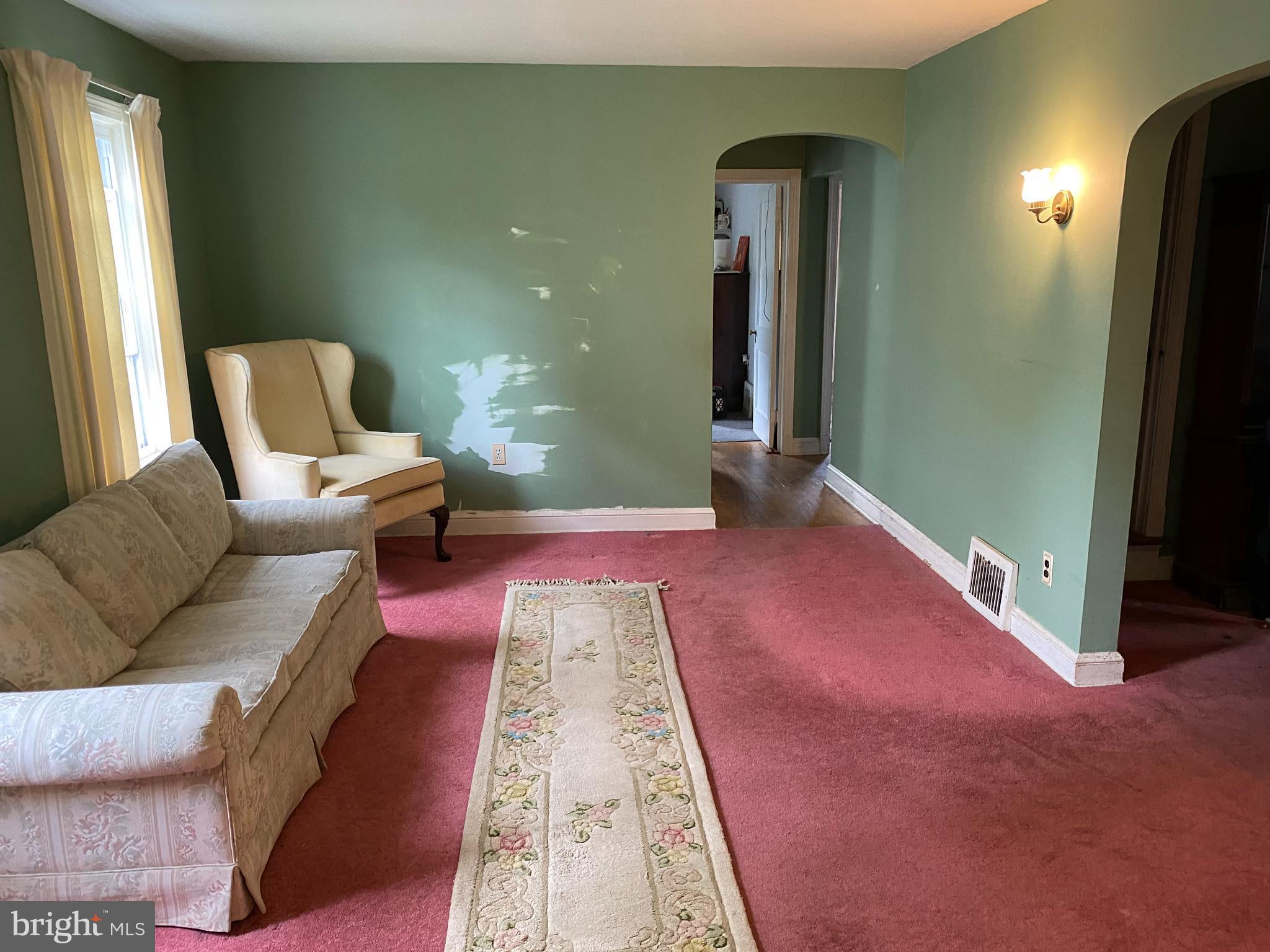 8003 Old Harford Road Baltimore, MD 21234 - Photo 26 of 74 Living Room View from Foyer
