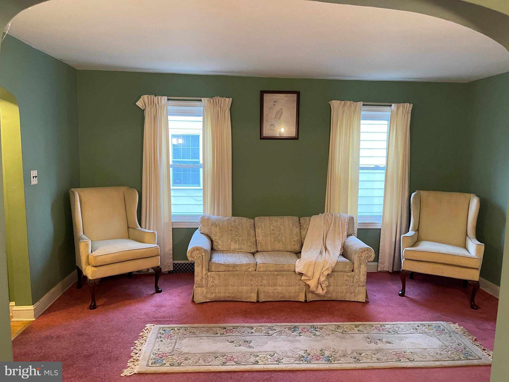8003 Old Harford Road Baltimore, MD 21234 - Photo 28 of 74 Living Room View from Dining Room