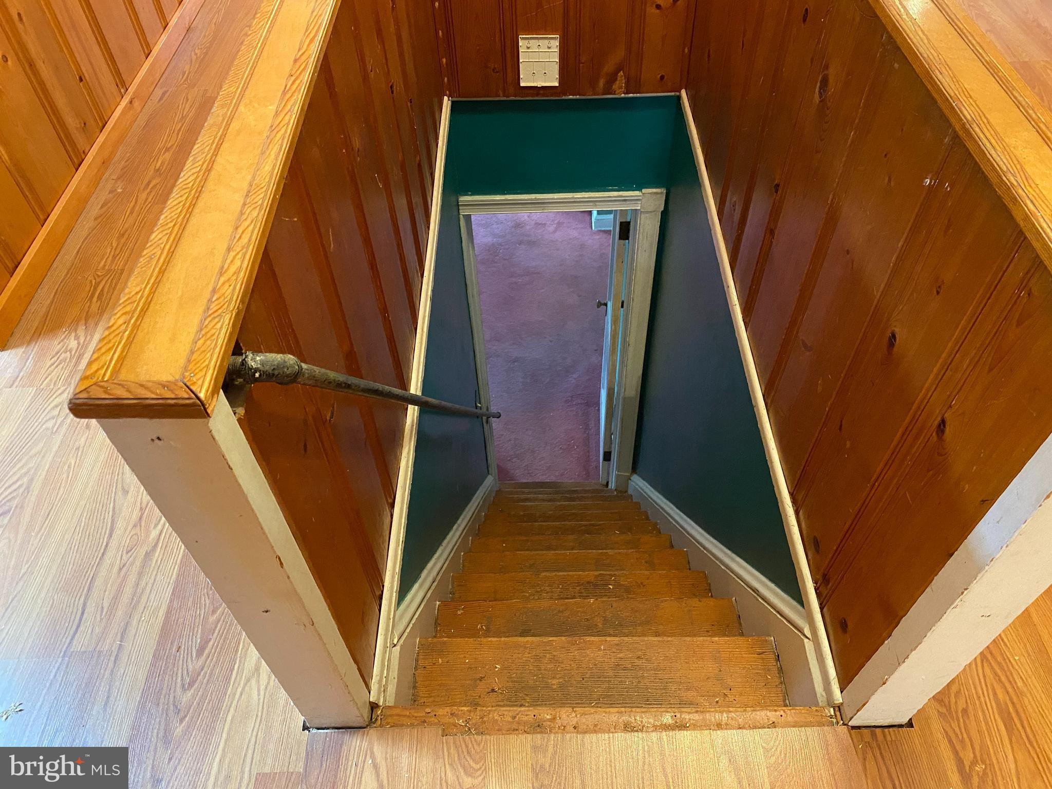 8003 Old Harford Road Baltimore, MD 21234 - Photo 56 of 74 Upper-Level Bedroom Stairs Leading to Main Level