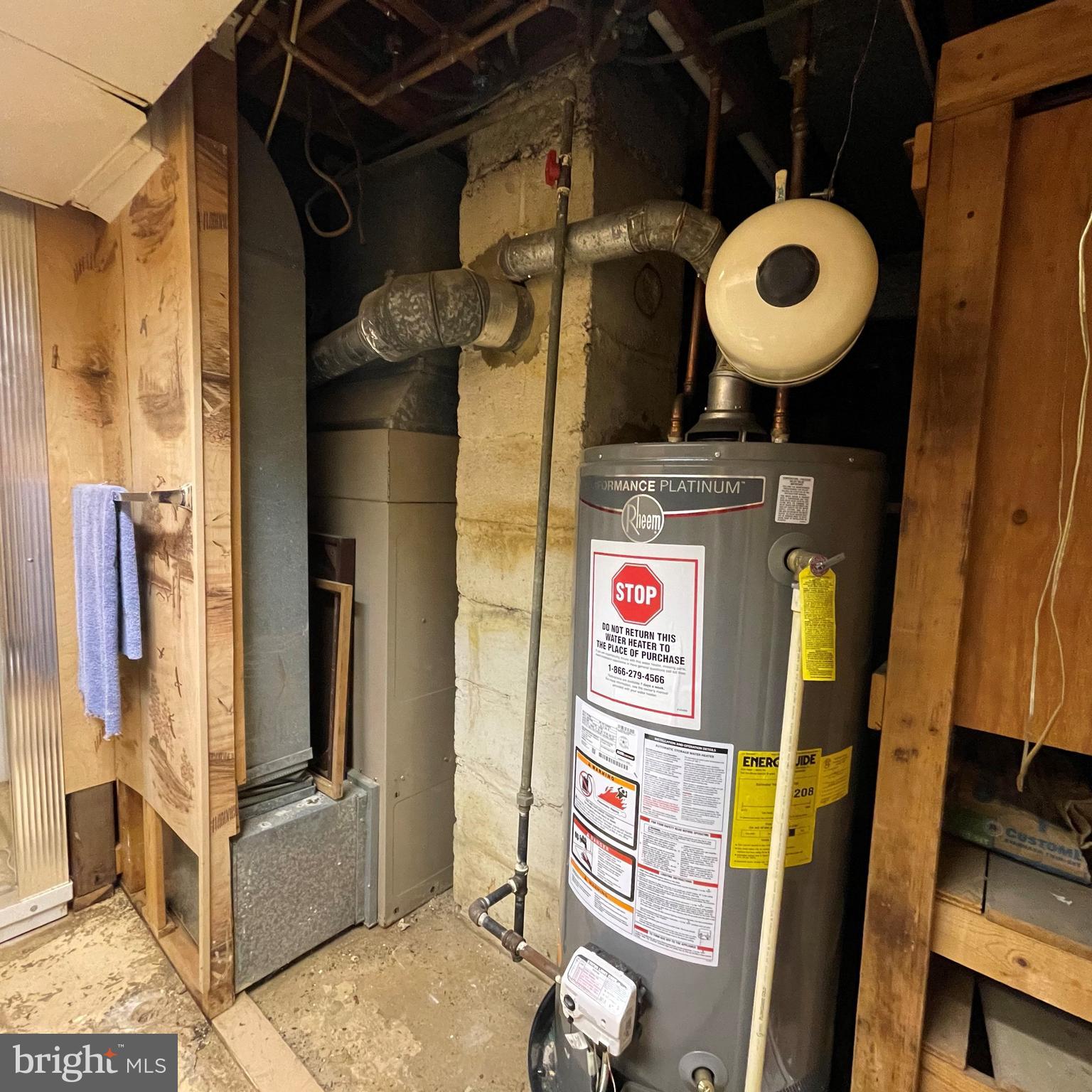 8003 Old Harford Road Baltimore, MD 21234 - Photo 61 of 74 Water Heater located in Basement Bathroom