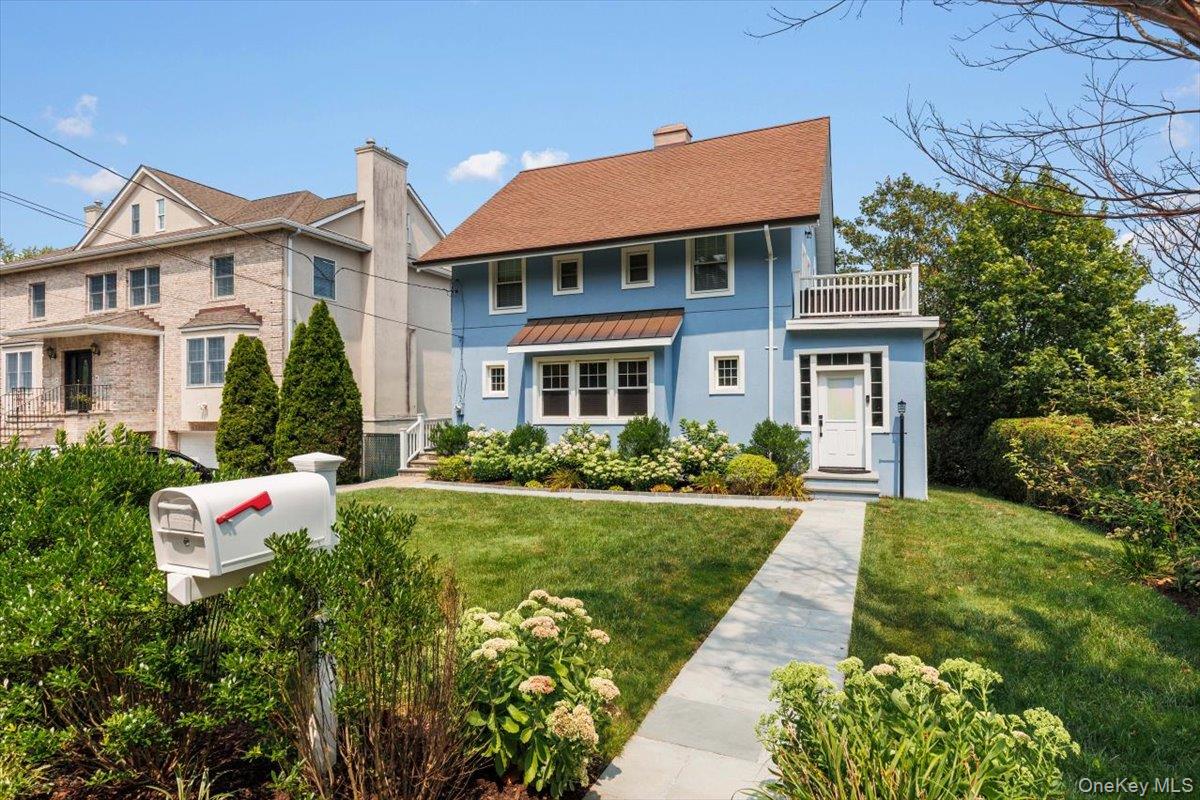 13 Harrison Street Tuckahoe, NY 10707 - Photo 3 of 44 a front view of house with yard and green space