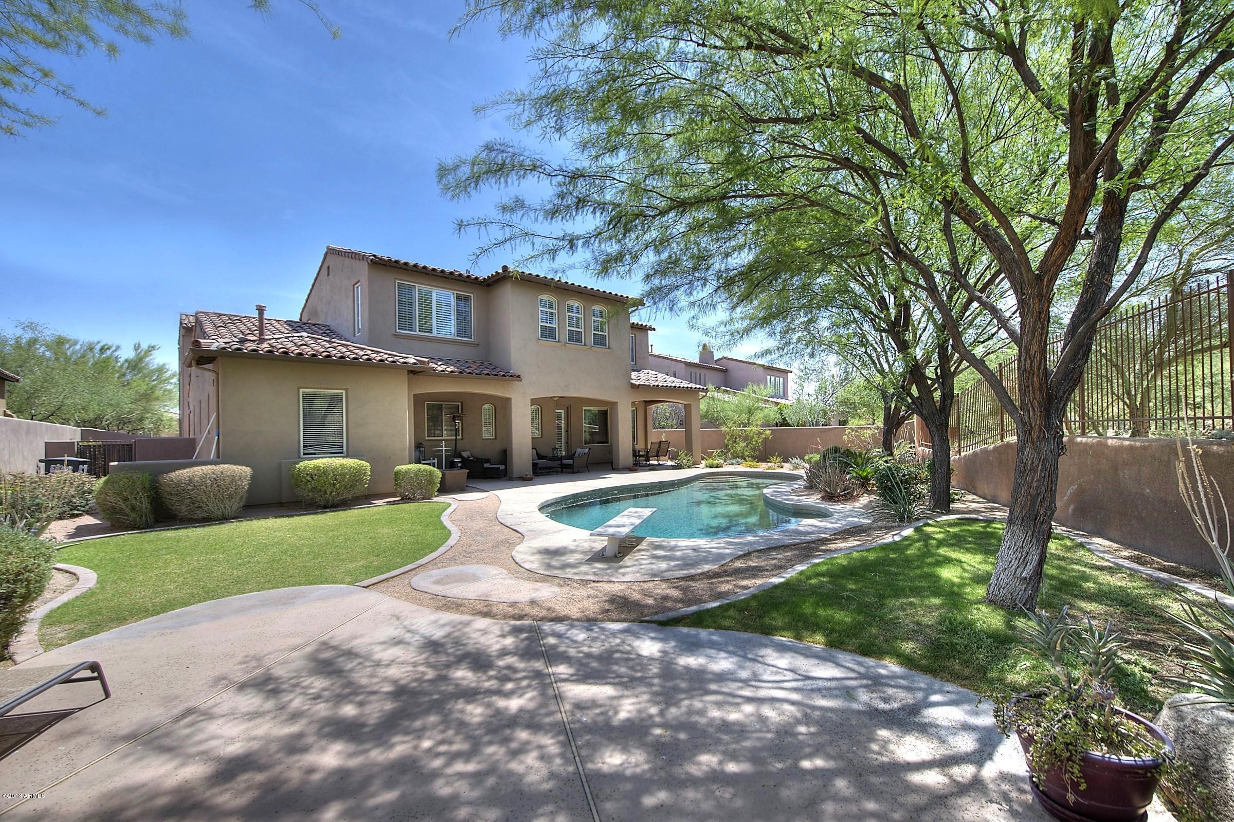 9702 East Mountain Spring Road Scottsdale, AZ 85255 - Photo 2 of 28 Spectacular Back Yard