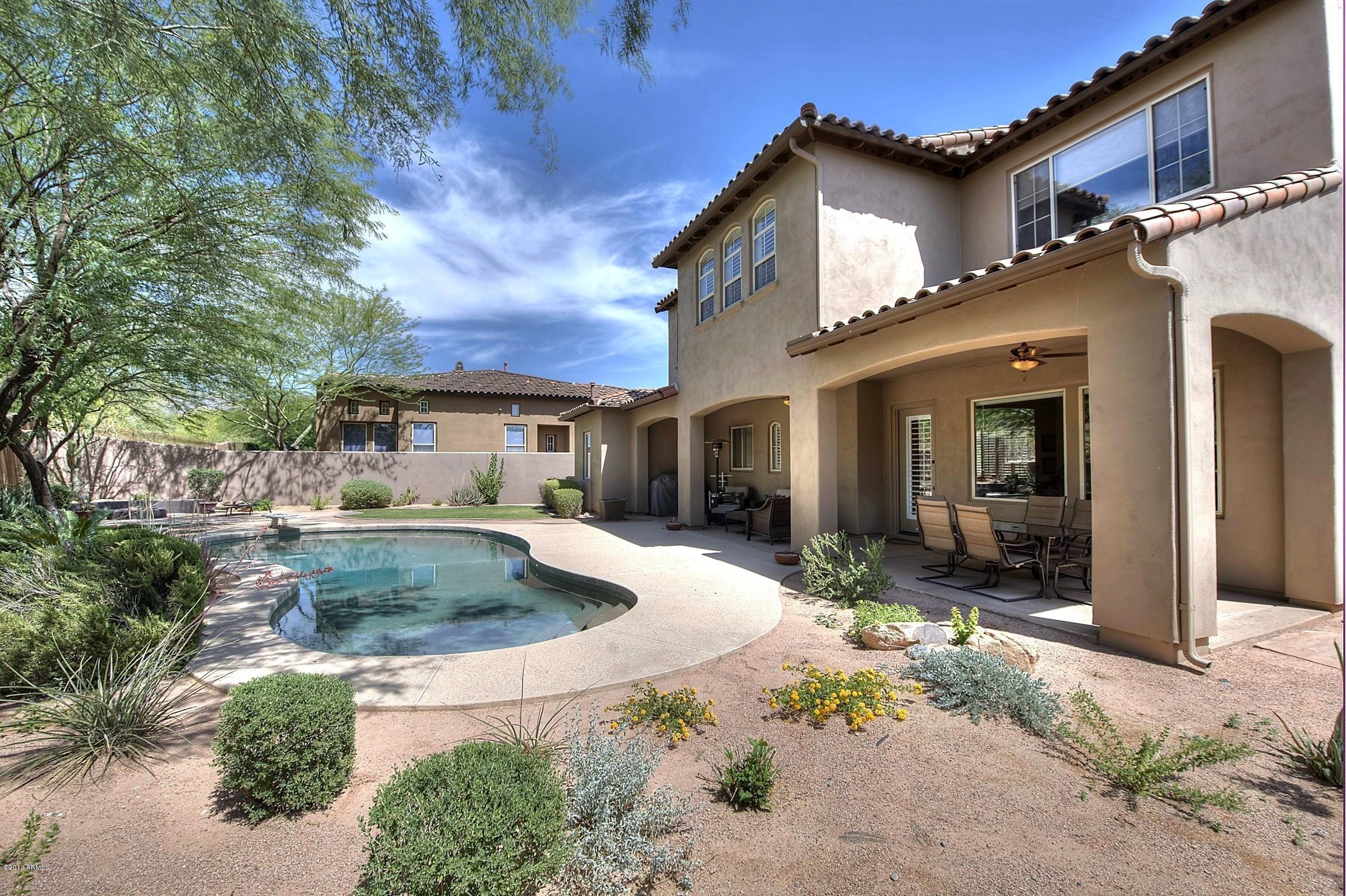 9702 East Mountain Spring Road Scottsdale, AZ 85255 - Photo 27 of 28 028_Pool View