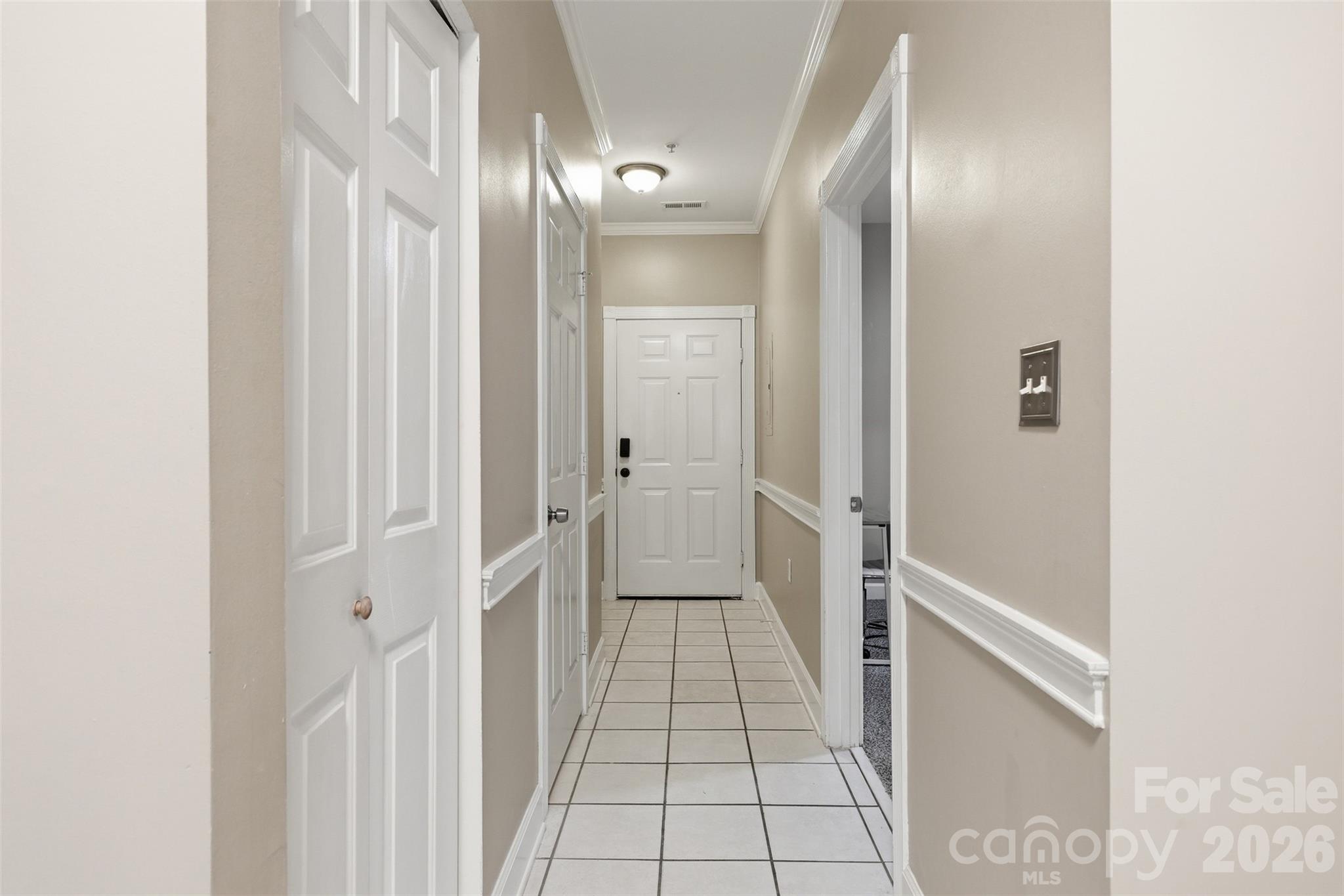 9054 Meadow Vista Road Charlotte, NC 28213 - Photo 17 of 30 a view of a hallway with a white door