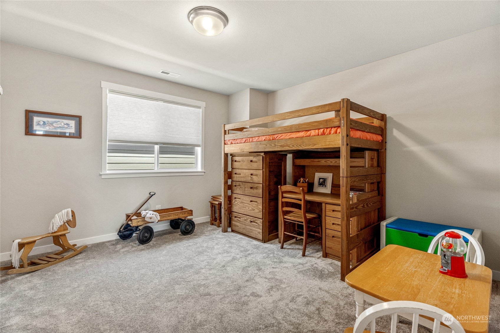 19012 123rd Avenue Southeast Renton, WA 98058 - Photo 26 of 40 a bedroom with a bed and a closet