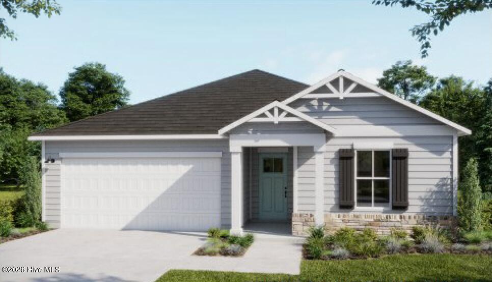 Tugboat Craftsman Elevation