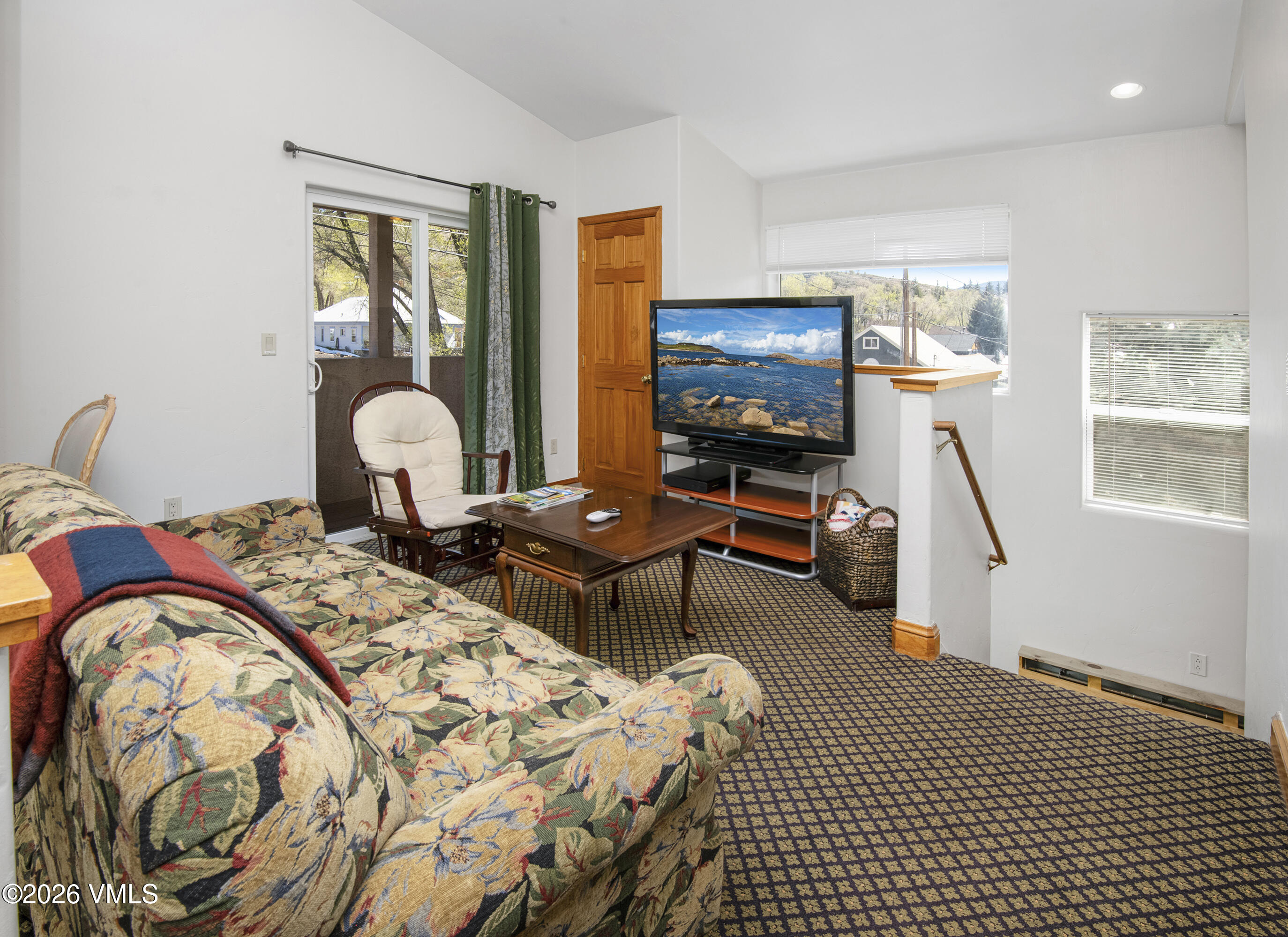344 Capitol Street Eagle, CO 81631 - Photo 51 of 63 a bedroom with bed and a flat screen tv