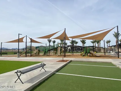 a view of an outdoor space and swimming pool