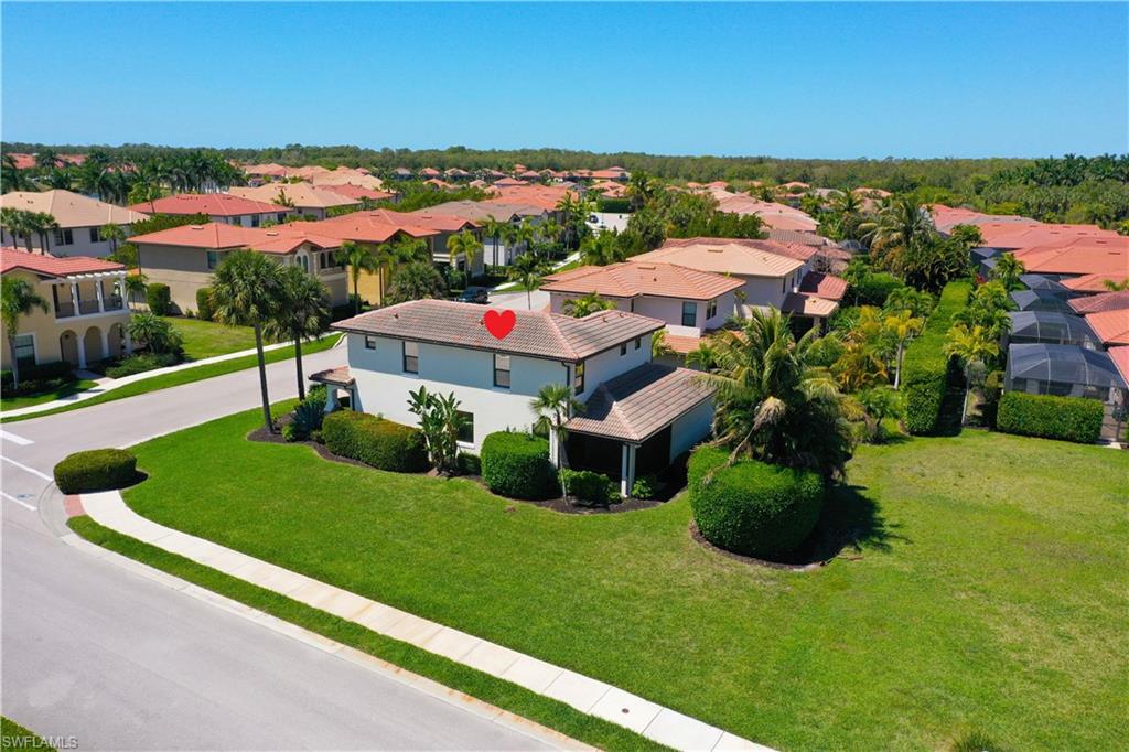 1307 Kendari Terrace Naples, FL 34113 - Photo 8 of 45 Aerial view of residential area