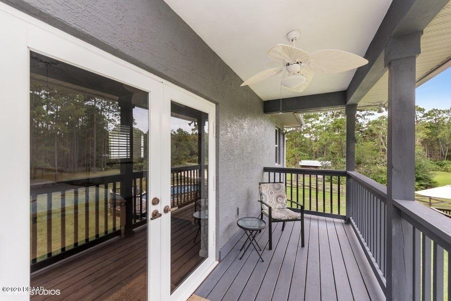 4063 Quail Ranch Road New Smyrna Beach, FL 32168 - Photo 12 of 38 upstairs balcony