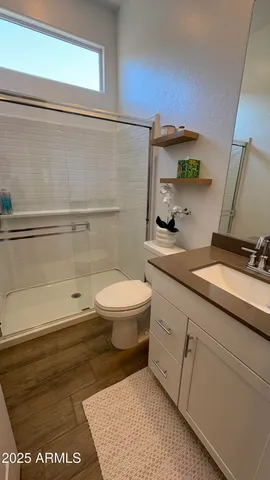 a backyard of a house