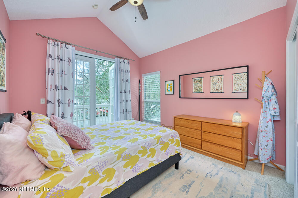 1470 Marshview Court Atlantic Beach, FL 32233 - Photo 41 of 51 Bedroom #2 - Balcony Door Open