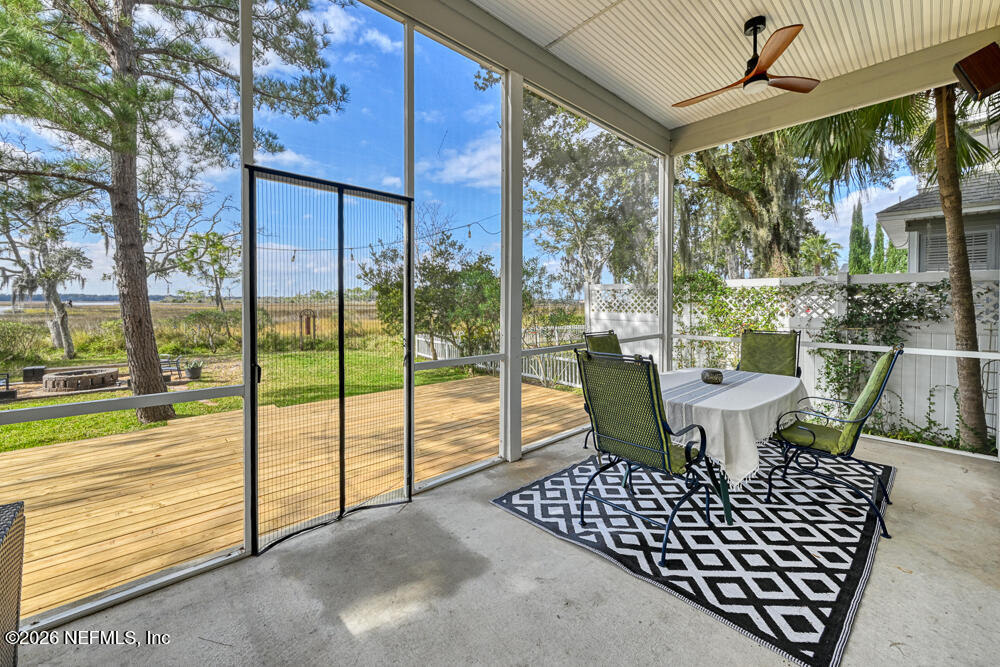 1470 Marshview Court Atlantic Beach, FL 32233 - Photo 10 of 51 Screened Lanai - View 3