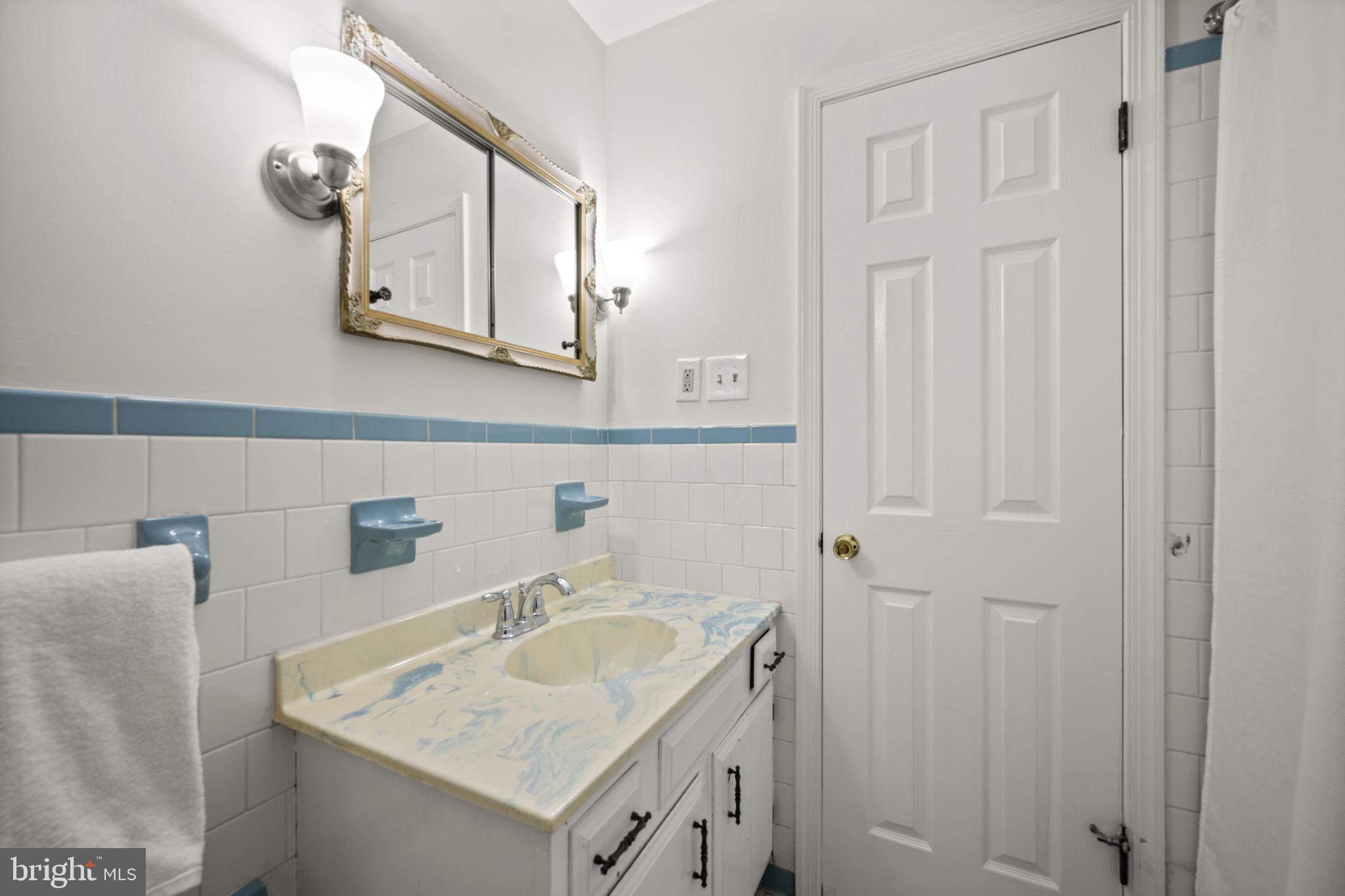 2502 Fox Road Fallston, MD 21047 - Photo 19 of 59 a bathroom with a sink and a mirror